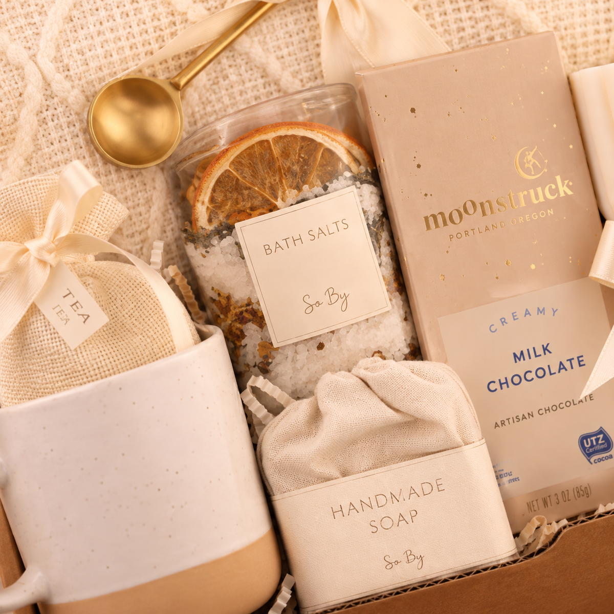 Spa Blanket Gift Box - Classy