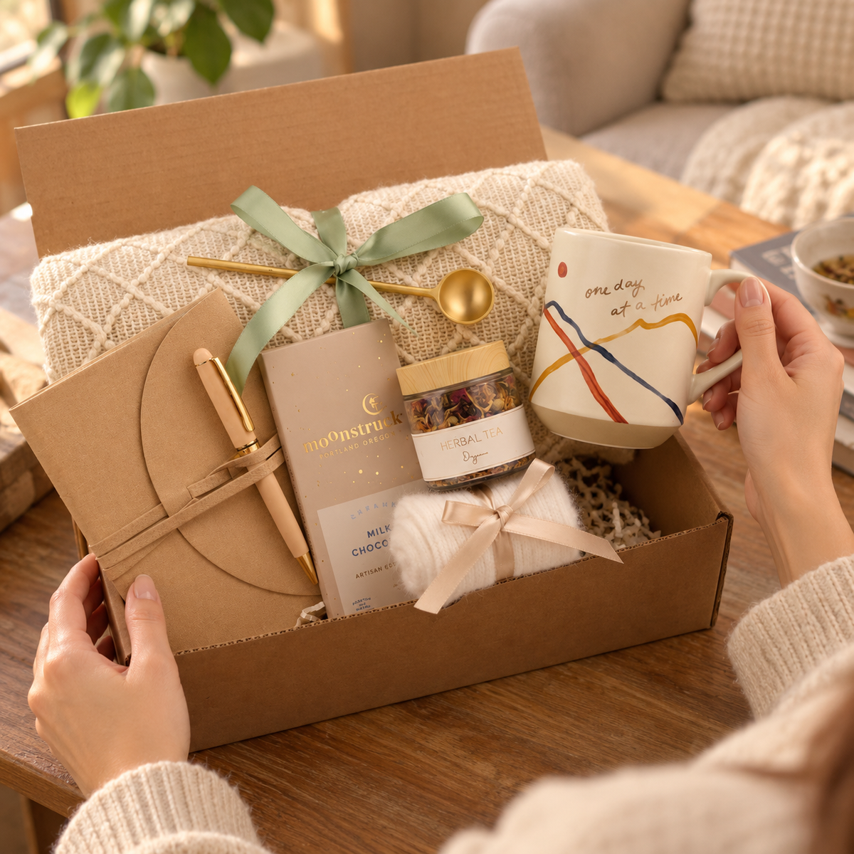 One Day Mug & Journal Gift Box