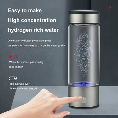 1000PPB Hydrogen Water Generator Bottle