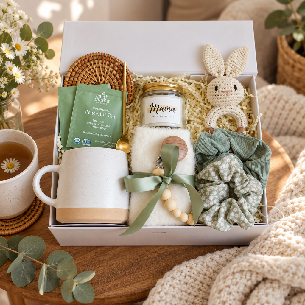Green Bunny Gift Box