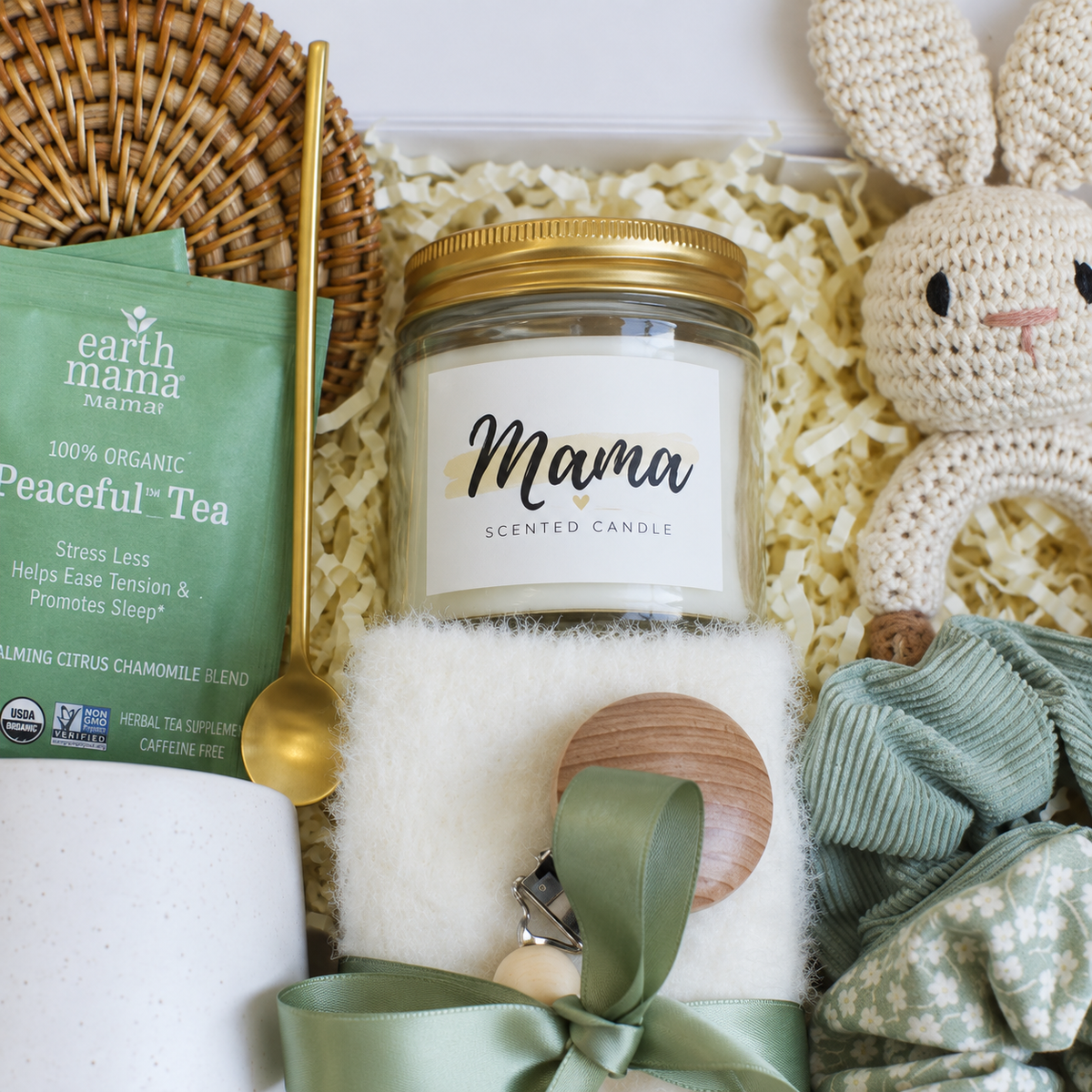 Green Bunny Gift Box