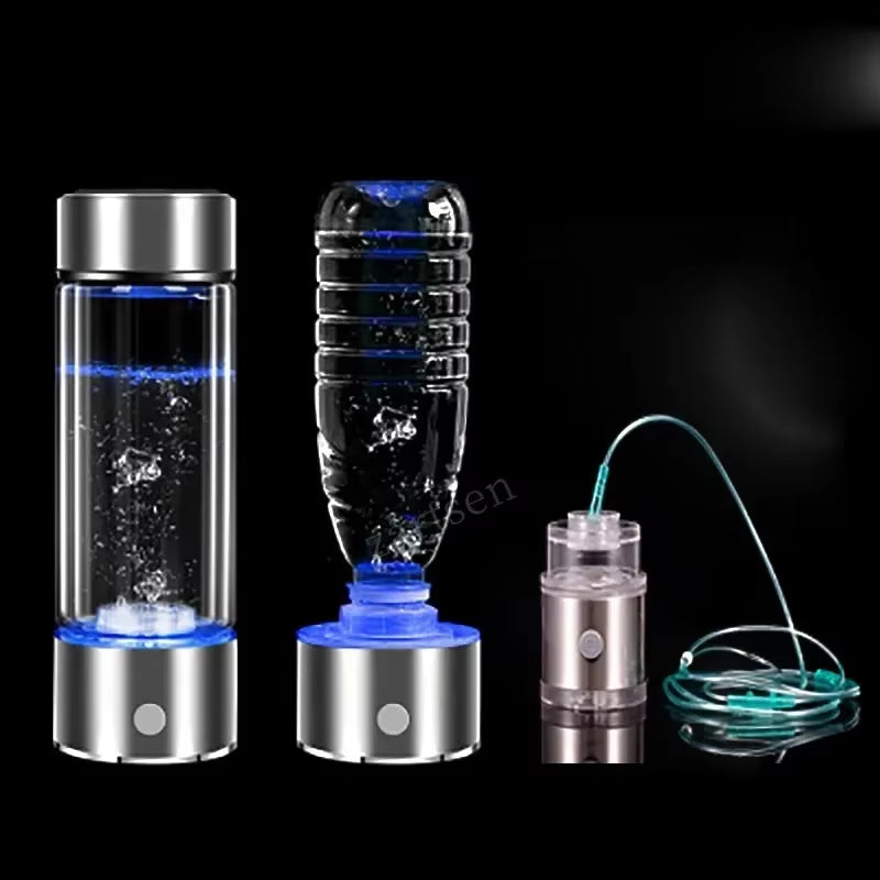 Hydrogen Water Generator Alkaline Maker USB Rechargeable Water Ionizer Bottle Super Antioxidant ORP Hydrogen-Rich Water Cup