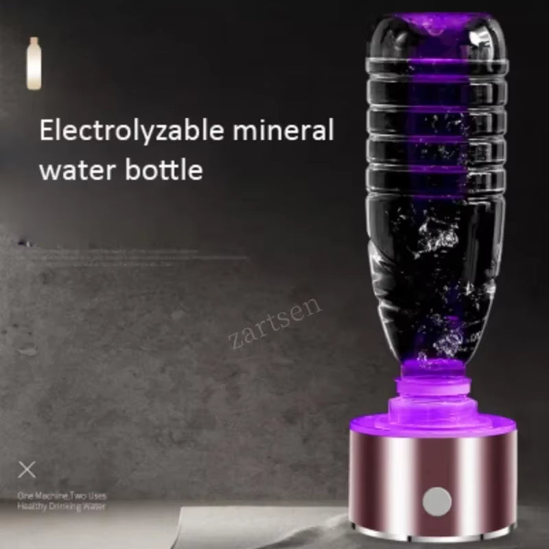 Hydrogen Water Generator Alkaline Maker USB Rechargeable Water Ionizer Bottle Super Antioxidant ORP Hydrogen-Rich Water Cup