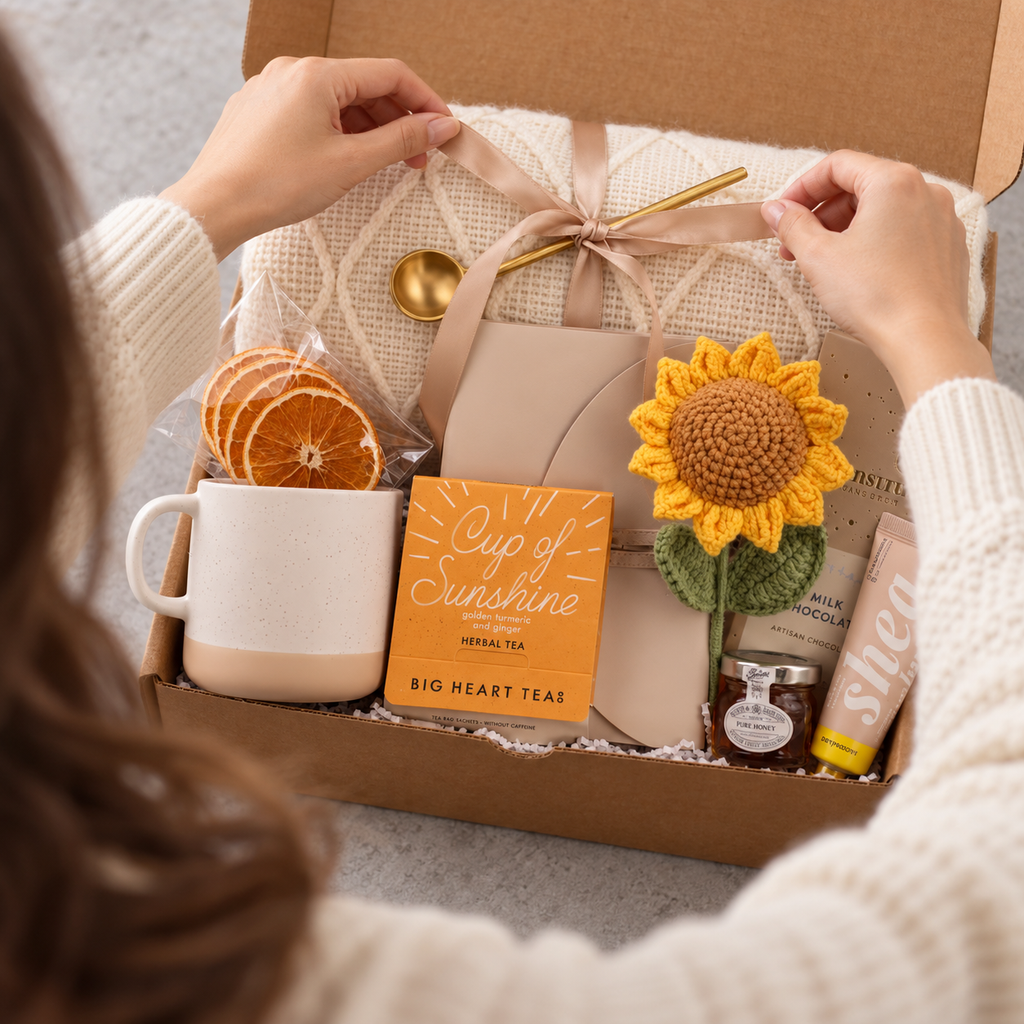 Sunflower Sunshine Gift Box