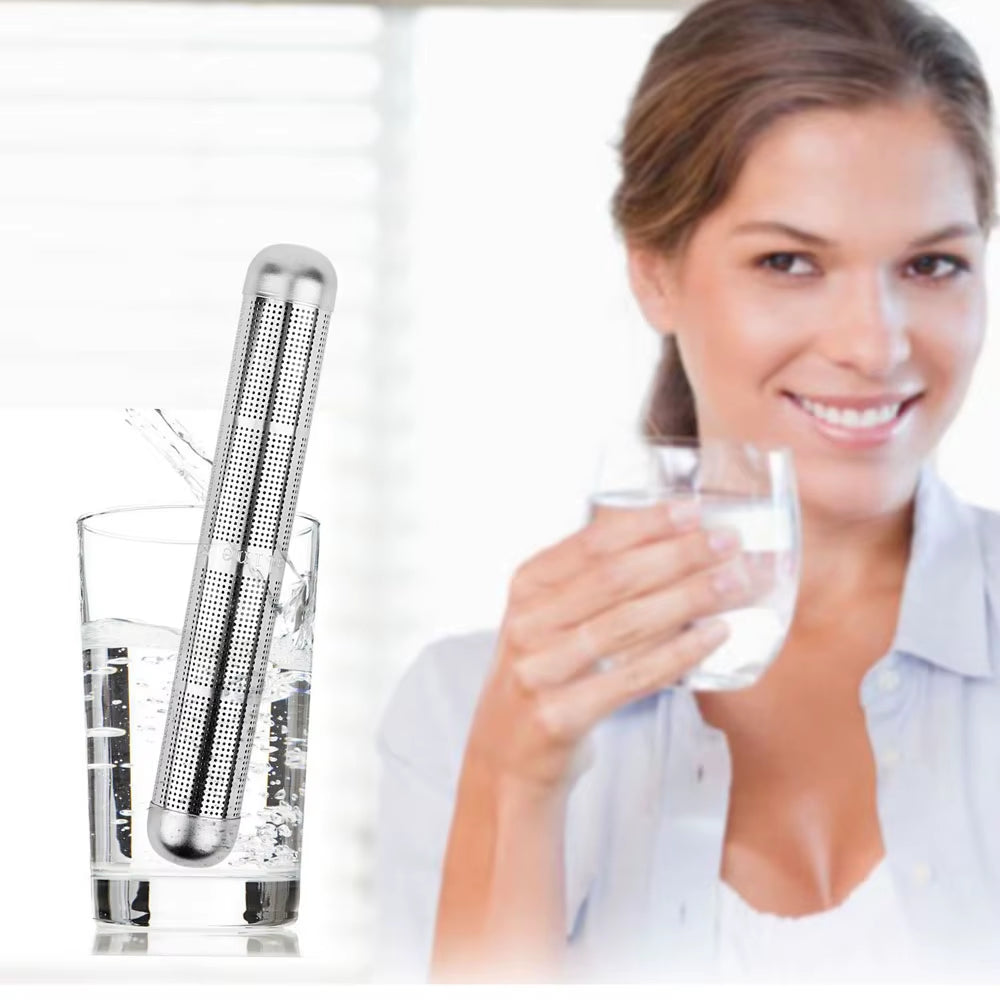 Alkaline Water Stick Hydrogen Negative Ion Water Drinking Ionizer PH Minerals Wand Purifier Filter Treatments Massager