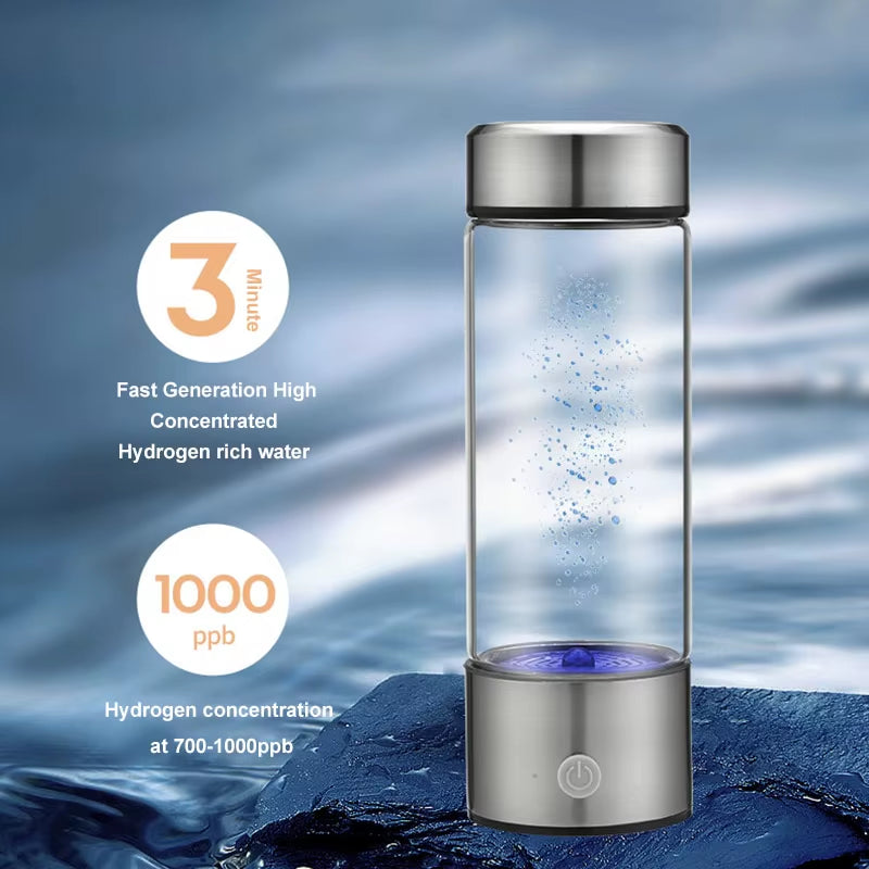 1000PPB Hydrogen Water Generator Bottle