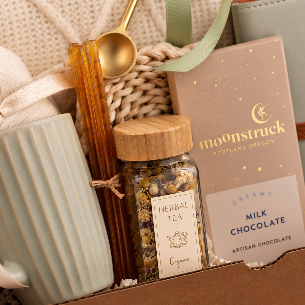 Sage Journal & Tea Gift Box