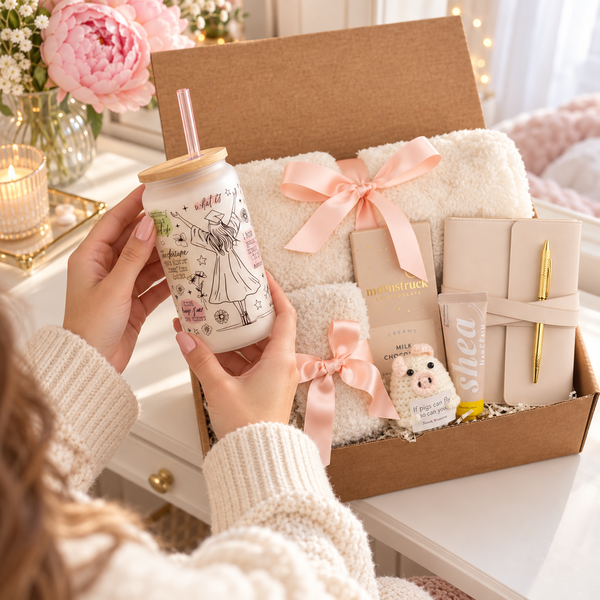 Grad Flying Pig Gift Box