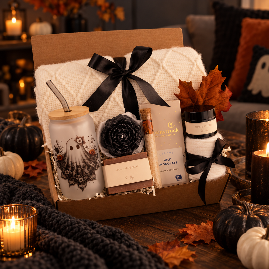Ghost Black Peony Gift Box