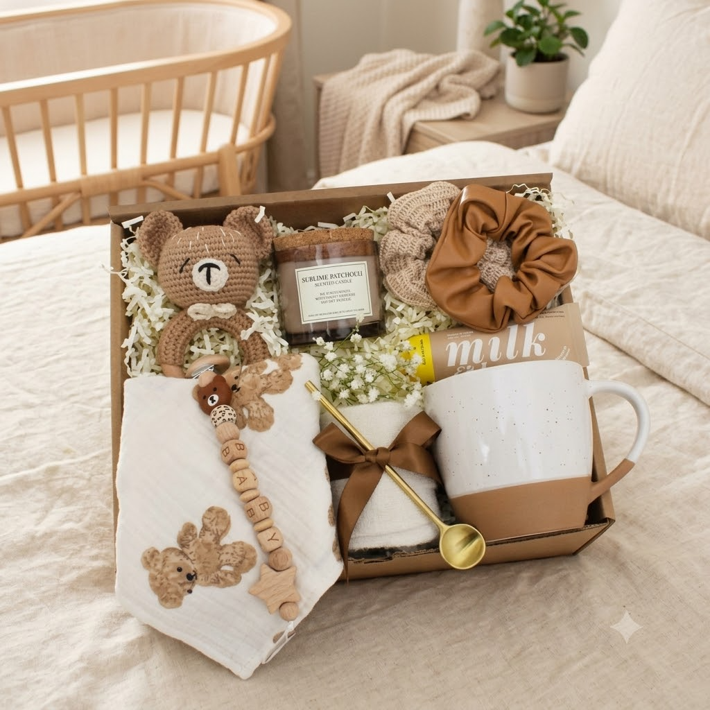 Brown Bear Gift Box