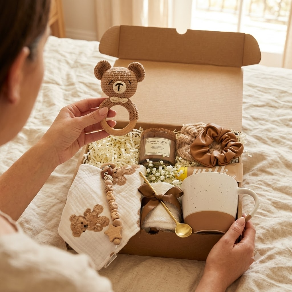 Brown Bear Gift Box