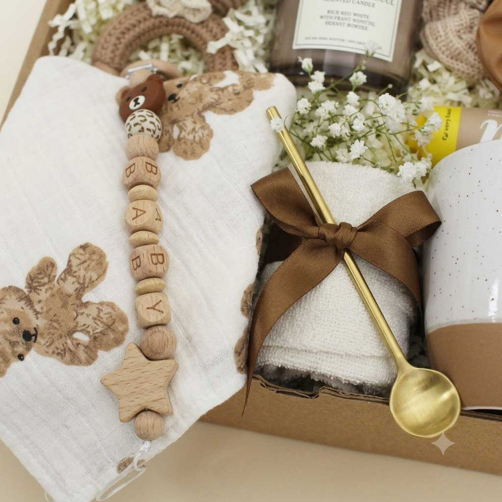 Brown Bear Gift Box