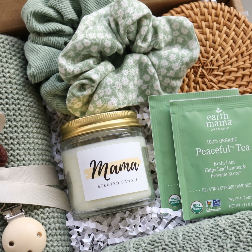 Baby Blanket & Elephant Gift Box