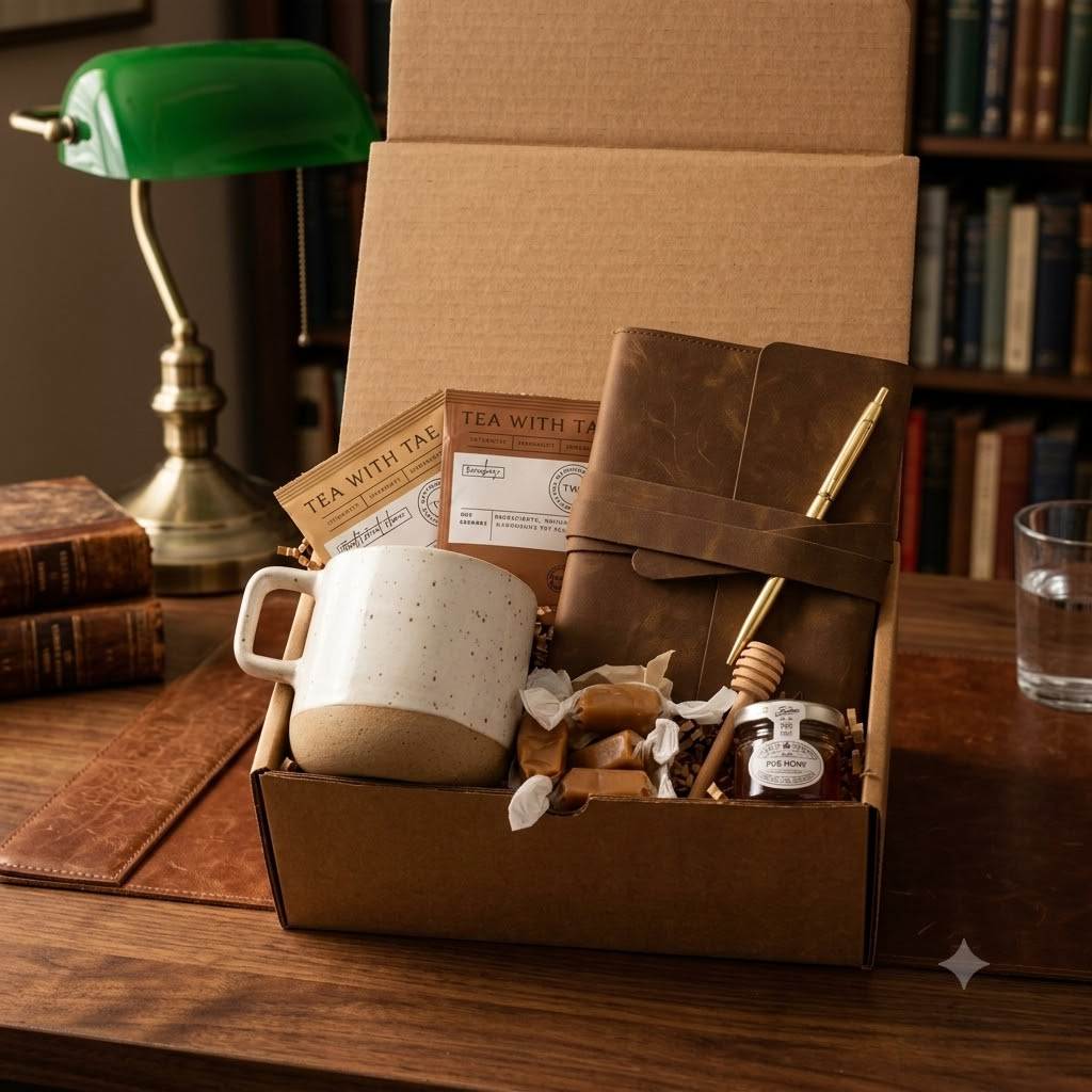 Journal & Tea Gift Box - Small
