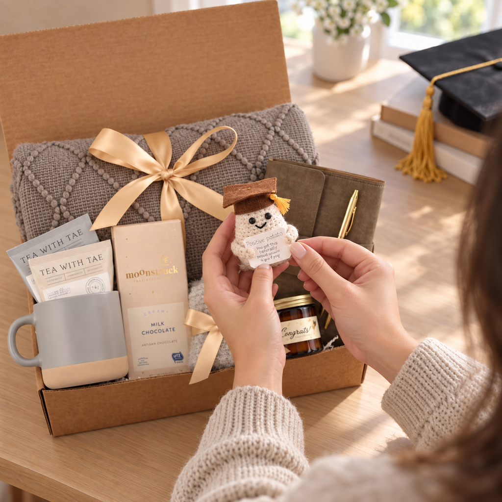 Grad Potato & Grey Mug Gift Box