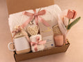Pink Tulip & Heart Gift Box
