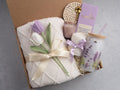 Purple Tulips Gift Box