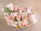 Crochet Lily Bouquet Gift Box