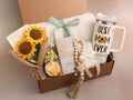 Sunflower Handle Tumbler Gift Box