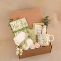 Green Floral Journal Gift Box