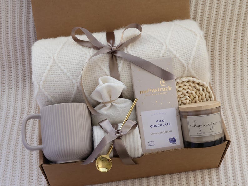 Hug In A Jar Gift Box - Grey