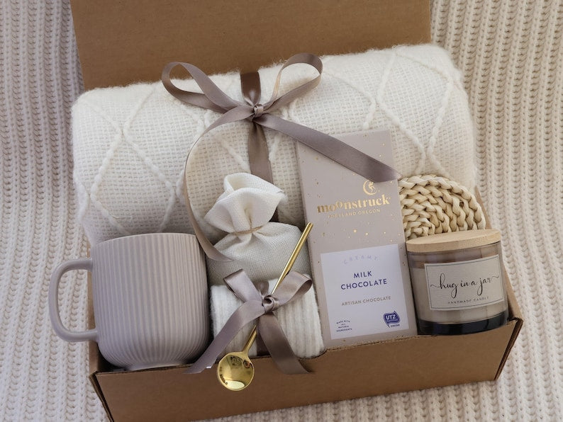 Hug In A Jar Gift Box - Grey