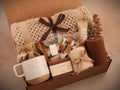 Spa Blanket Gift Box - Rustic
