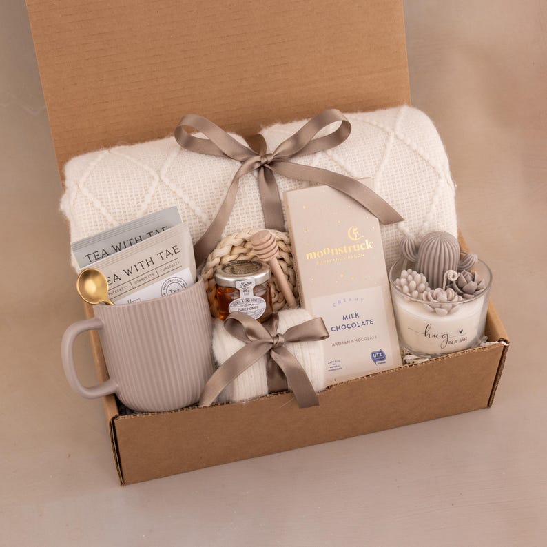 Hug In A Jar Gift Box - Grey